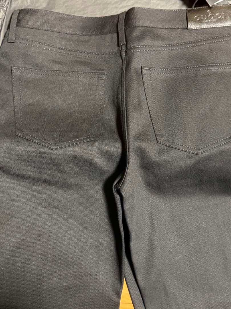 【新品未使用】デムナグッチ ホースビット ディテール コットンデニム パンツ36