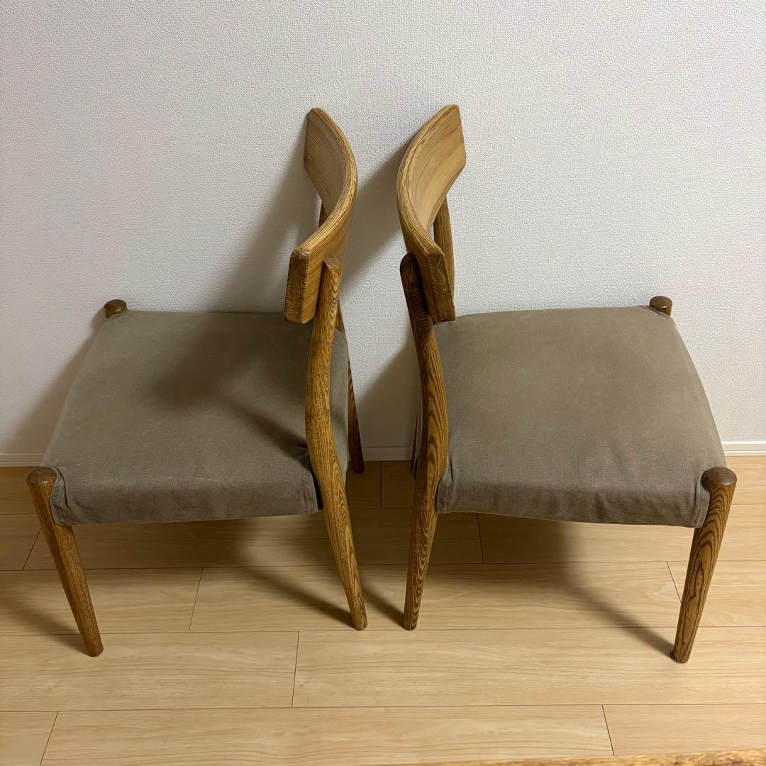 とんとん モモナチュラル/momo natural ダイニングチェア