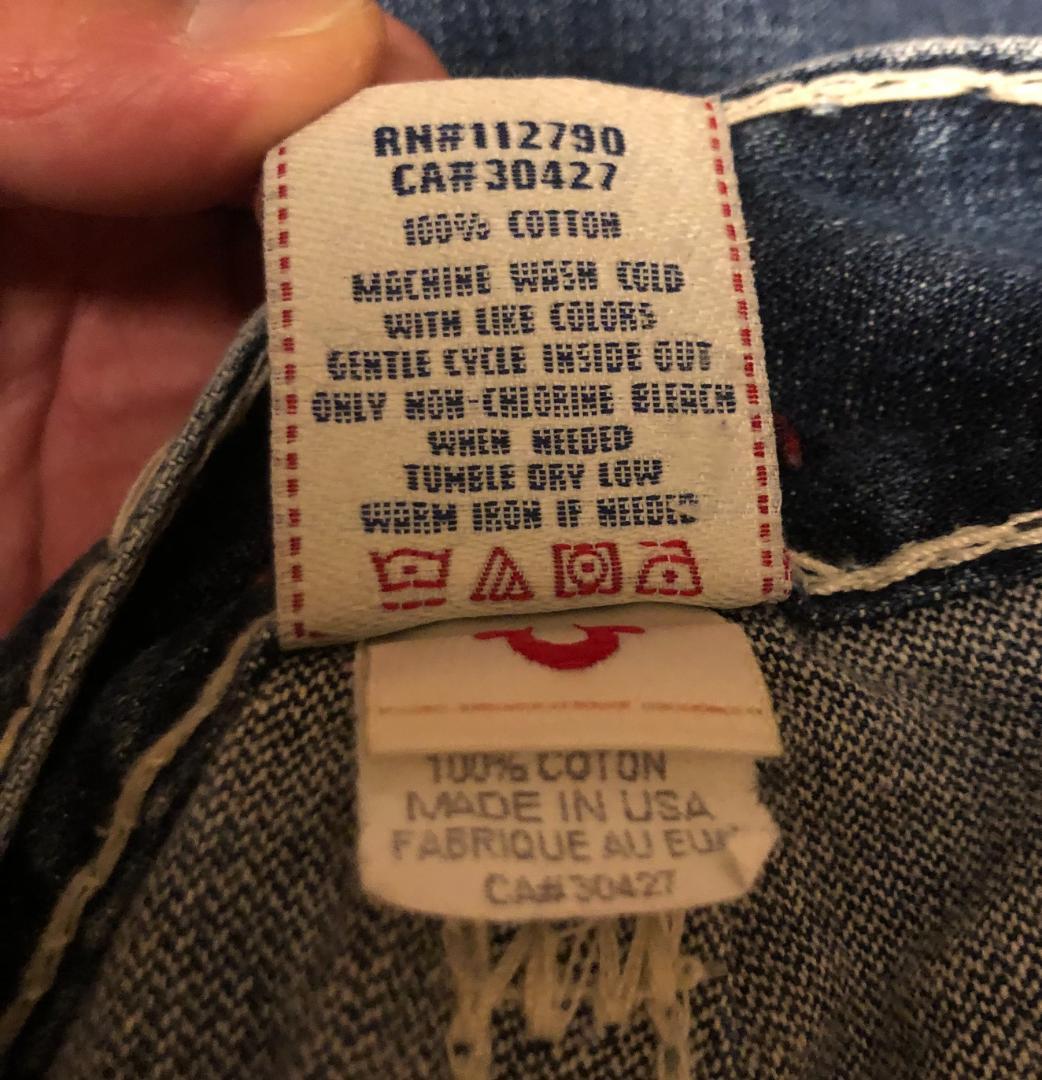 超レア TRUE RELIGION RICKY SUPER T 34