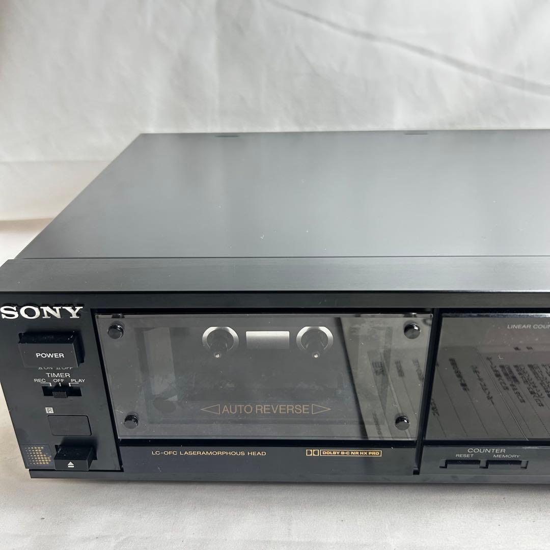 SONY TC-RX80 カセットデッキ リモコン 説明書