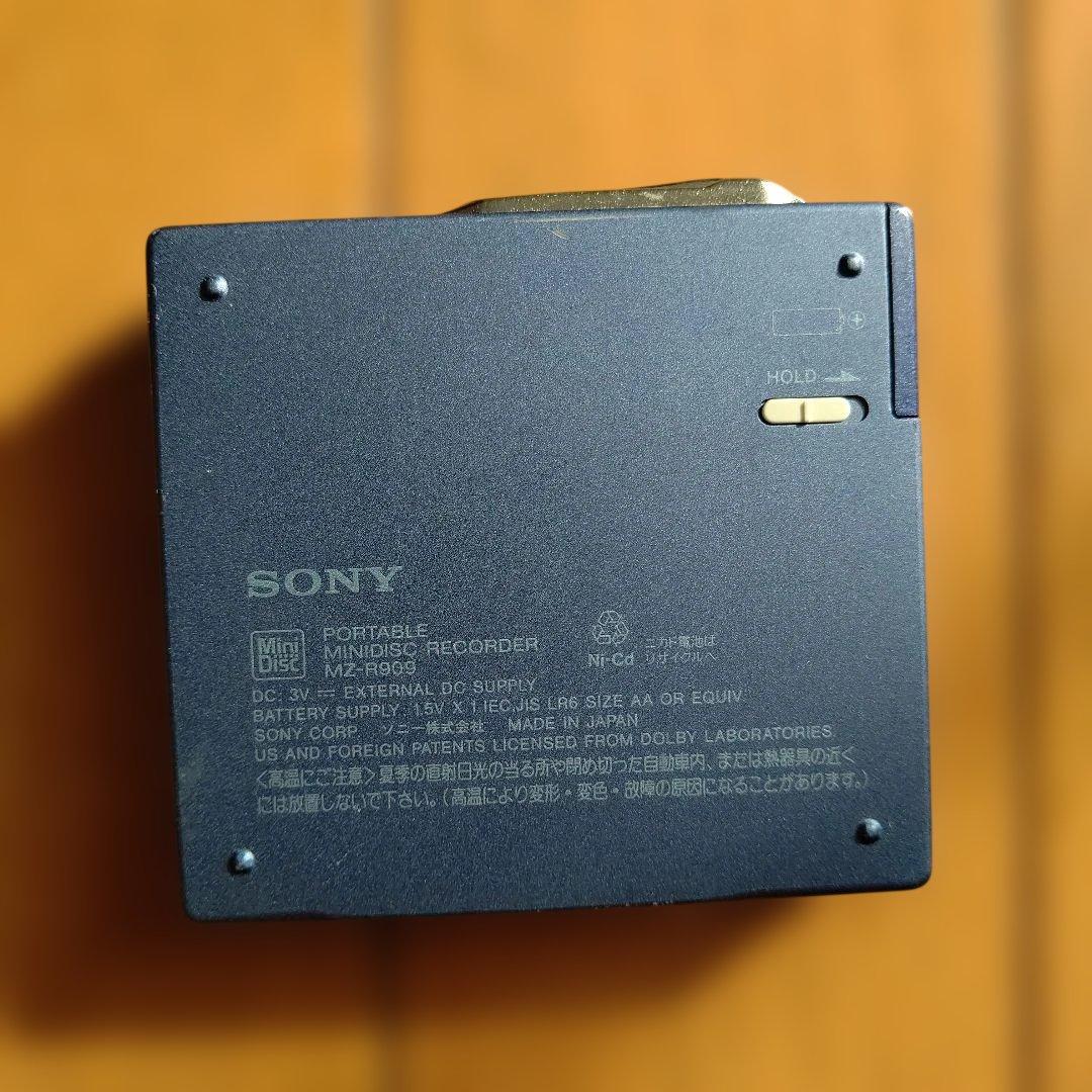 SONY ポータブルMDヘッドホンレコーダー MD-R909