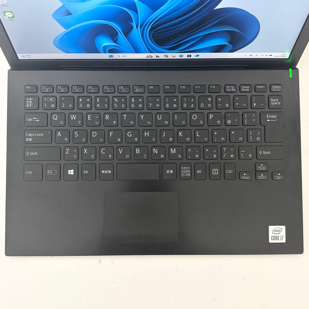 【美品・高性能】i7第10世代✨SONY VAIO Office付き Win11