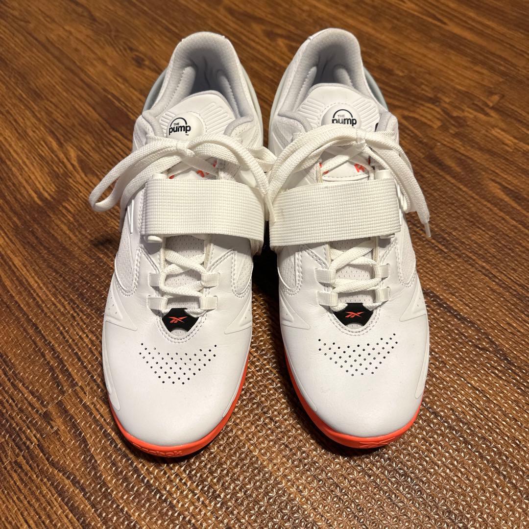 リーボック　レガシー リフター III 27.5 ホワイト　ポンプ仕様