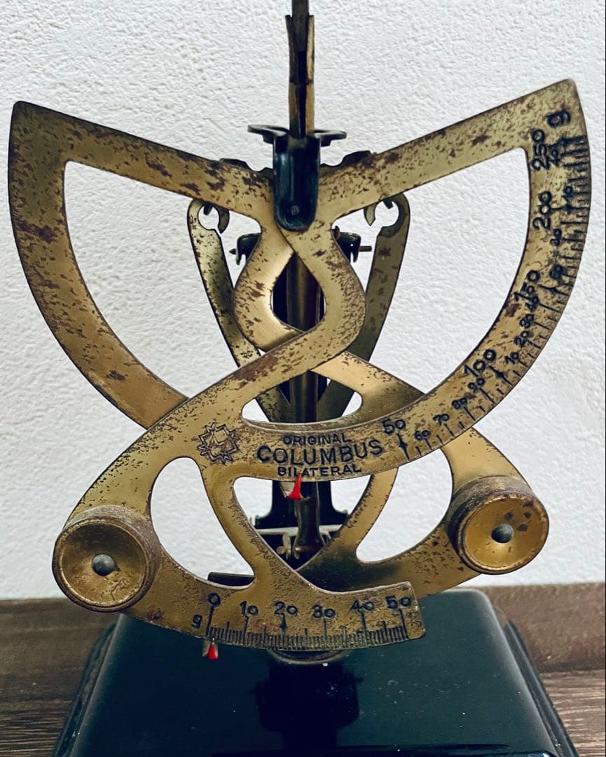 ドイツ　ヴィンテージ　レタースケール　COLUMBUS BILATERAL