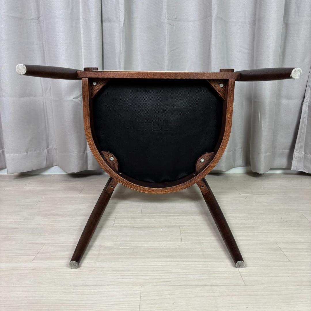 ホースシュー調 アームチェア ダイニングチェア　②