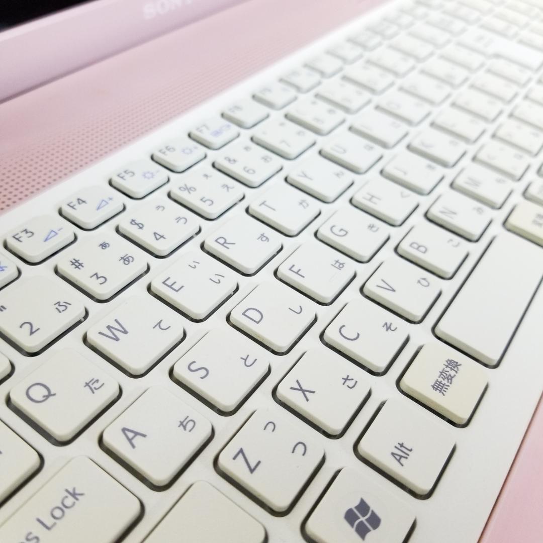 新品SSD レアカラー i5搭載 BD搭載 ノートPC SONY (E2139)