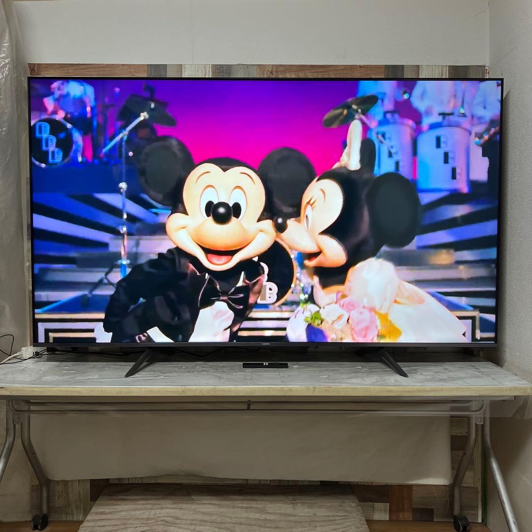 全国送料込❣️未使用Xiaomi 量子ドット4K75型チューナーレスTV2025年