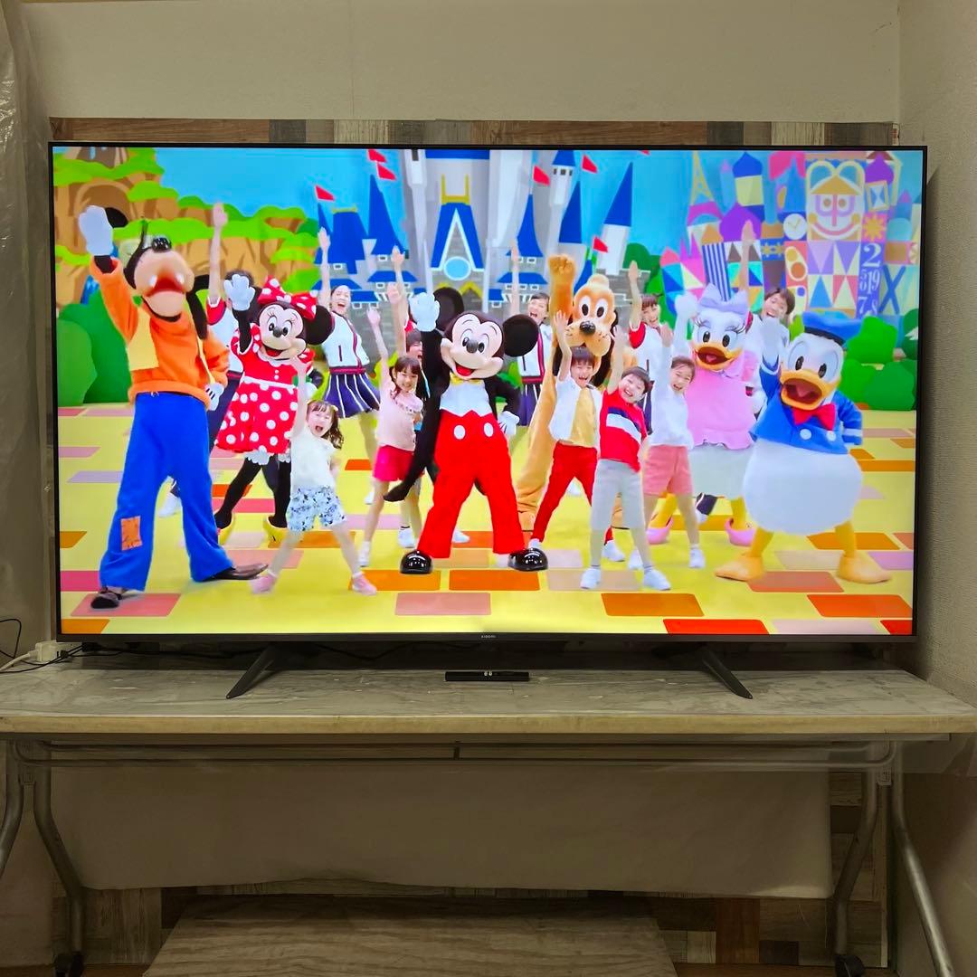 全国送料込❣️未使用Xiaomi 量子ドット4K75型チューナーレスTV2025年