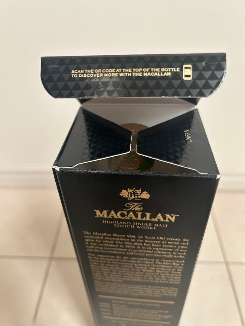 The Macallan 12年シングルモルトウイスキー 700ml 新品未開封