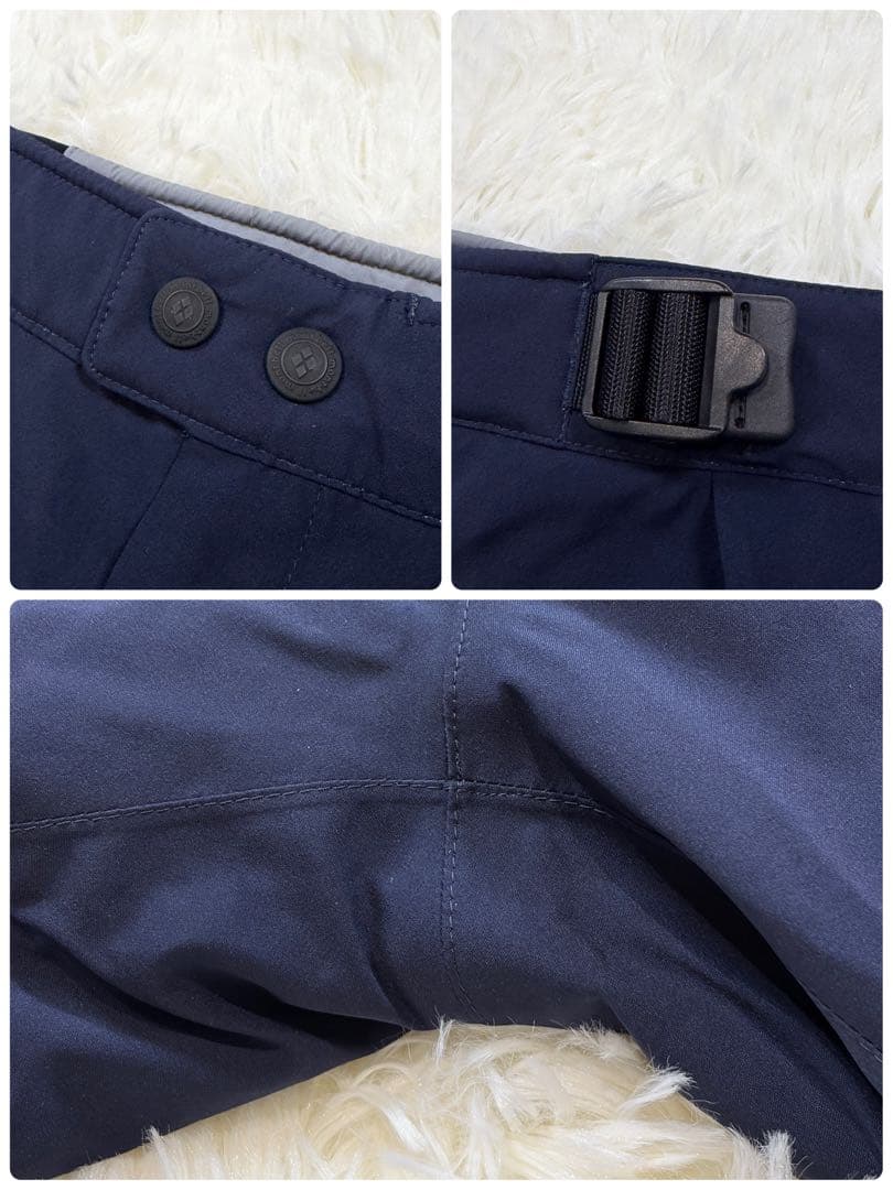 【極美品】モンベル パウダーステップパンツ スキーウェアXL 1102507