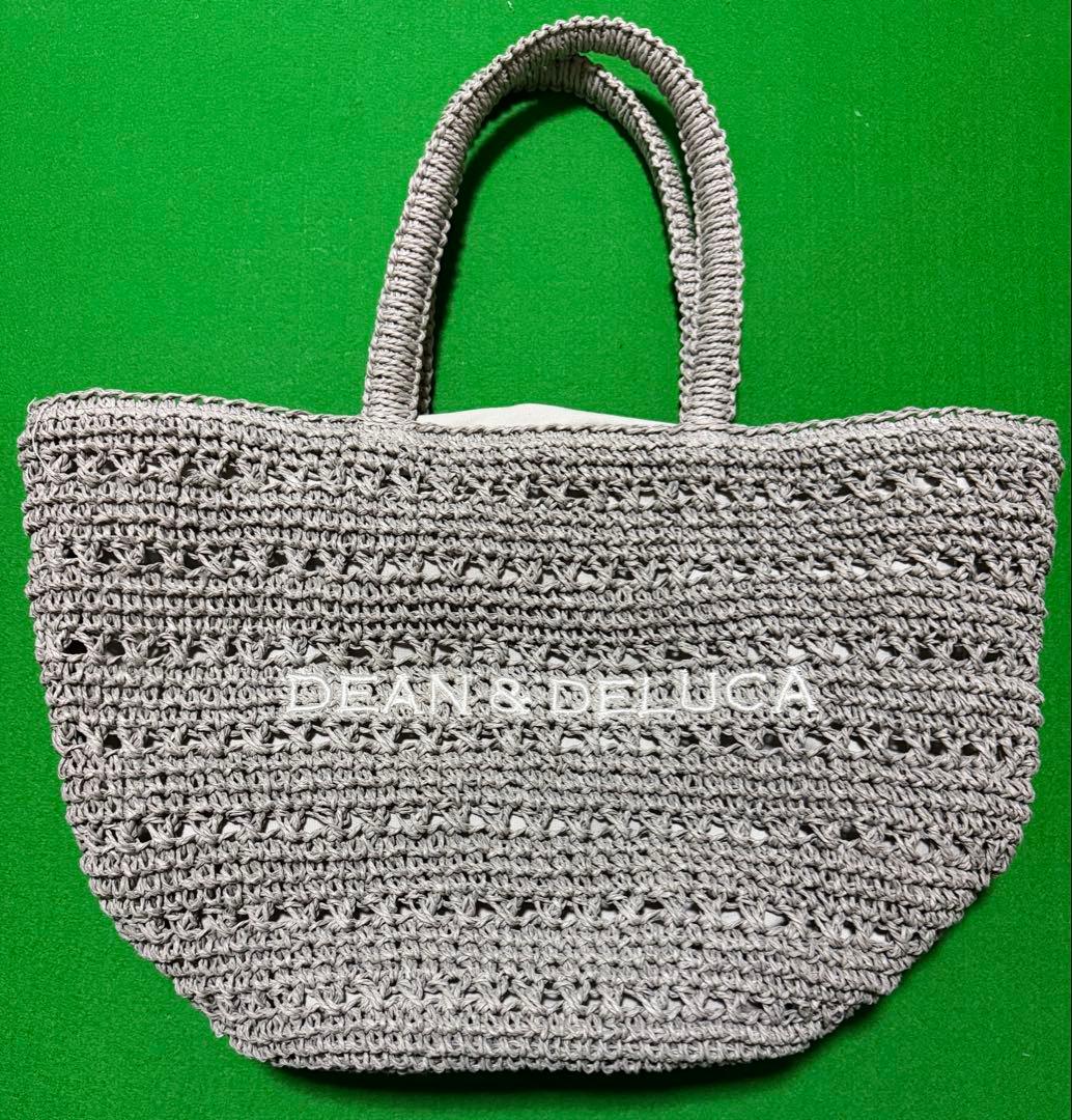 美品DEAN&DELUCA BEAMS クロッシェM保冷バッグ付きグレー