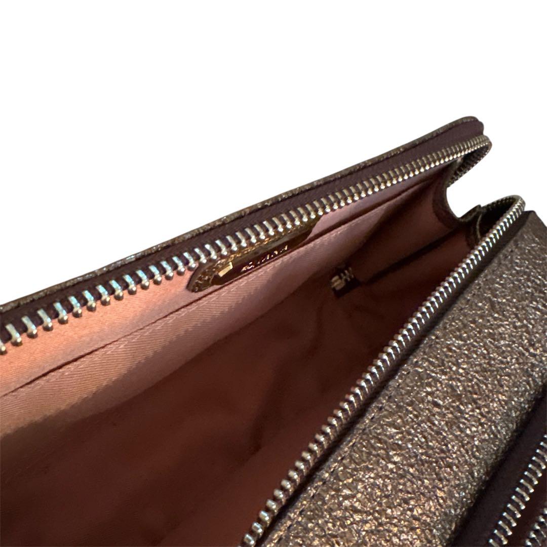 極美品 DIANA グリッター ショルダーバッグ カメラバック チェーン ラメ