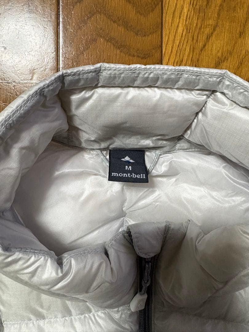 mont-bell モンベル　スペリオダウンジャケット　完売　M ライトグレー