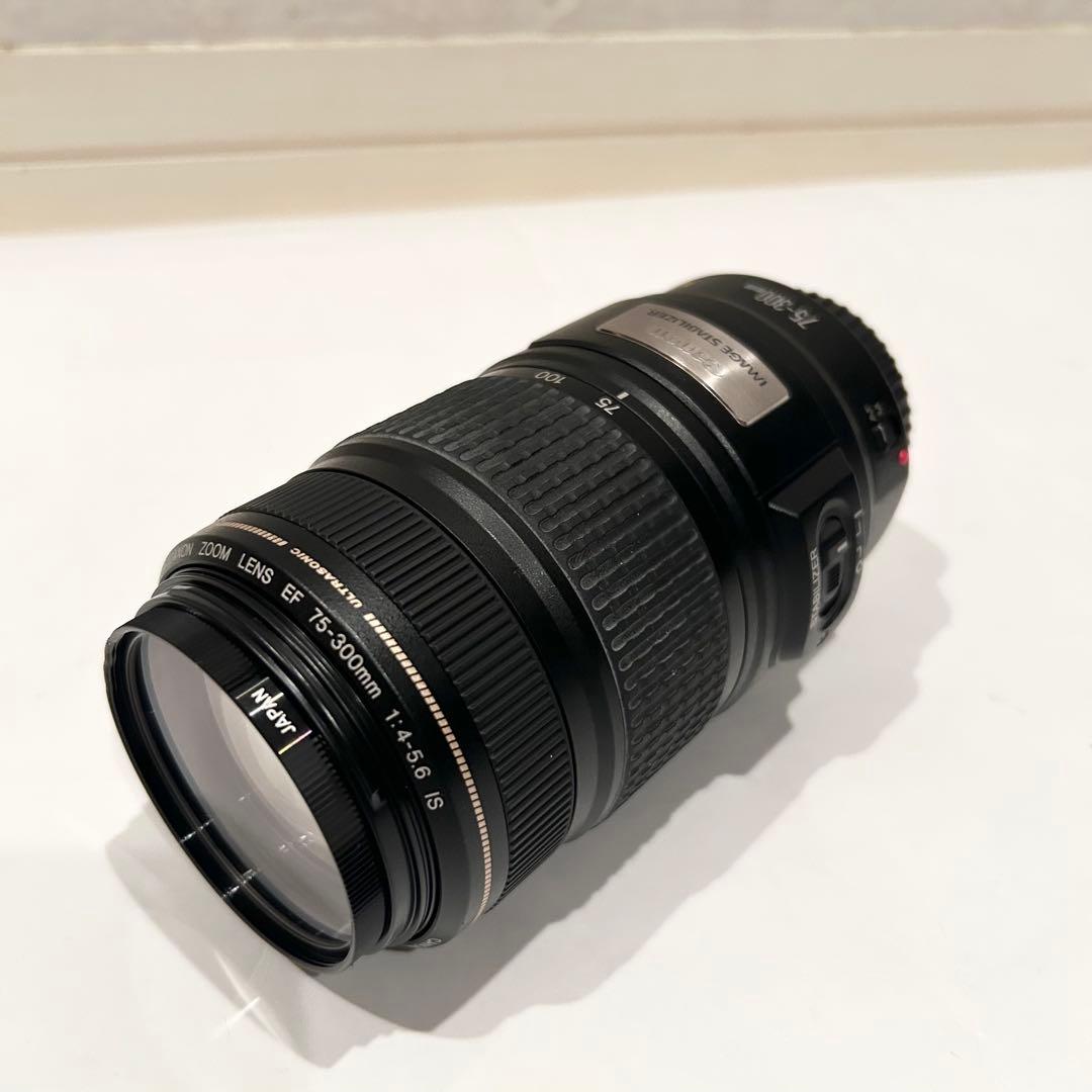 Canon EF 75-300mm f/4-5.6 IS ズームレンズ