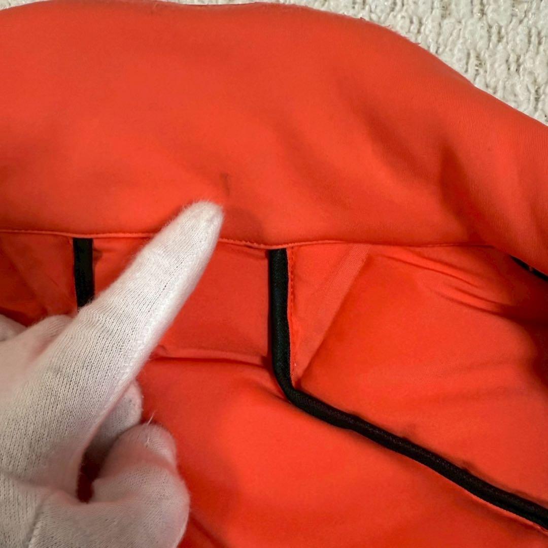 デサントゴルフ ダウンジャケット M オレンジ