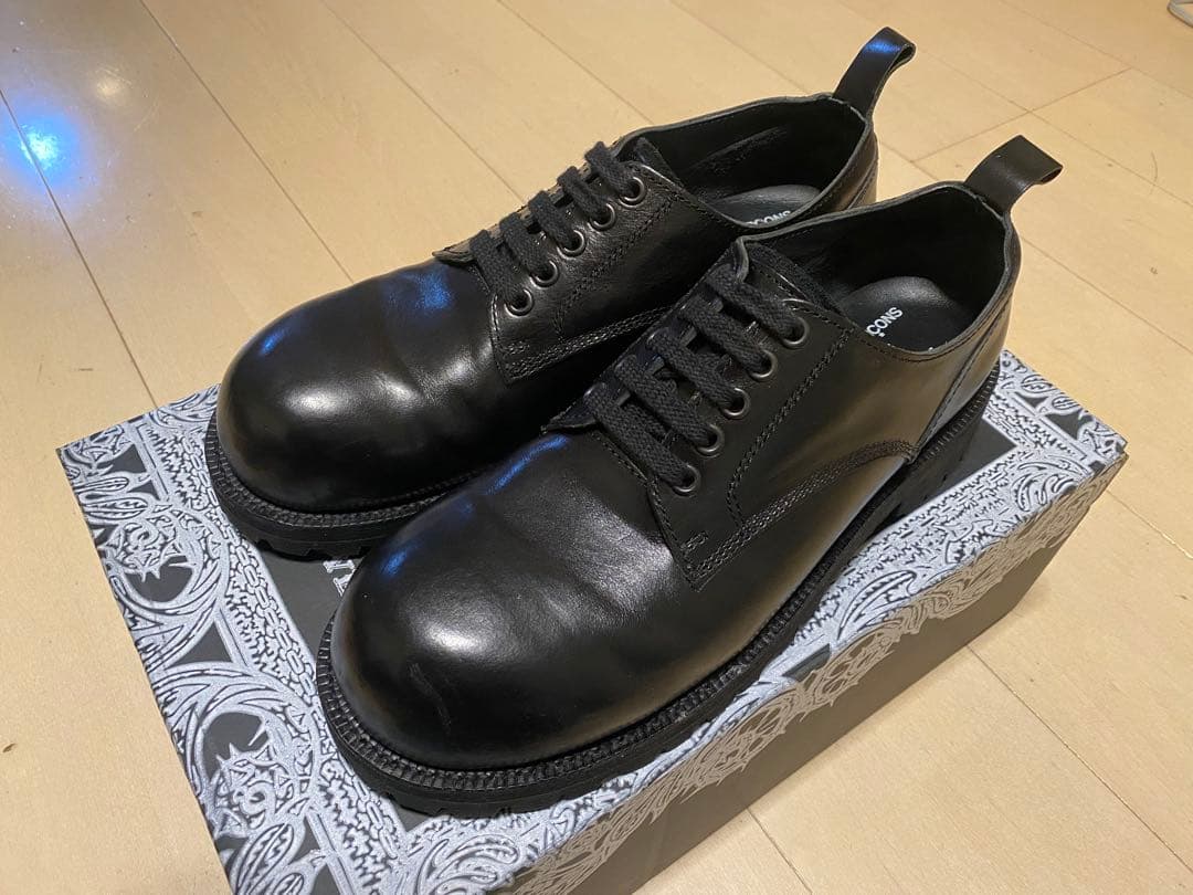 コムデギャルソンオムプリュス　キッズラブゲート　ダービーシューズ　2025AW