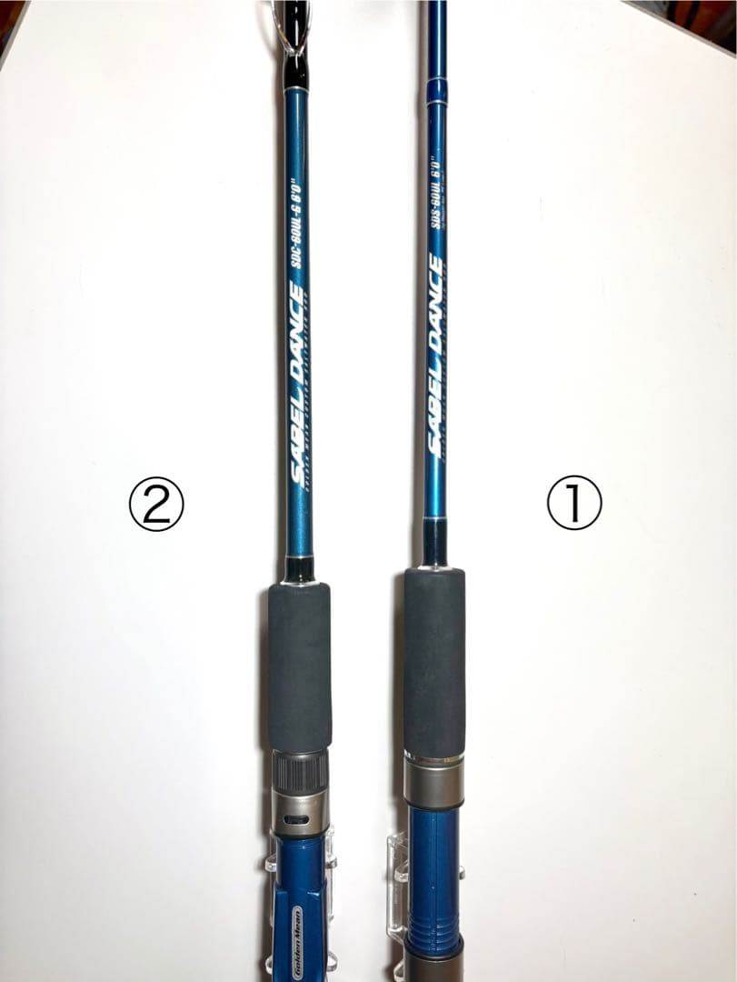 ゴールデンミーン サーベルダンス スピニング ベイトロッド 2本セット