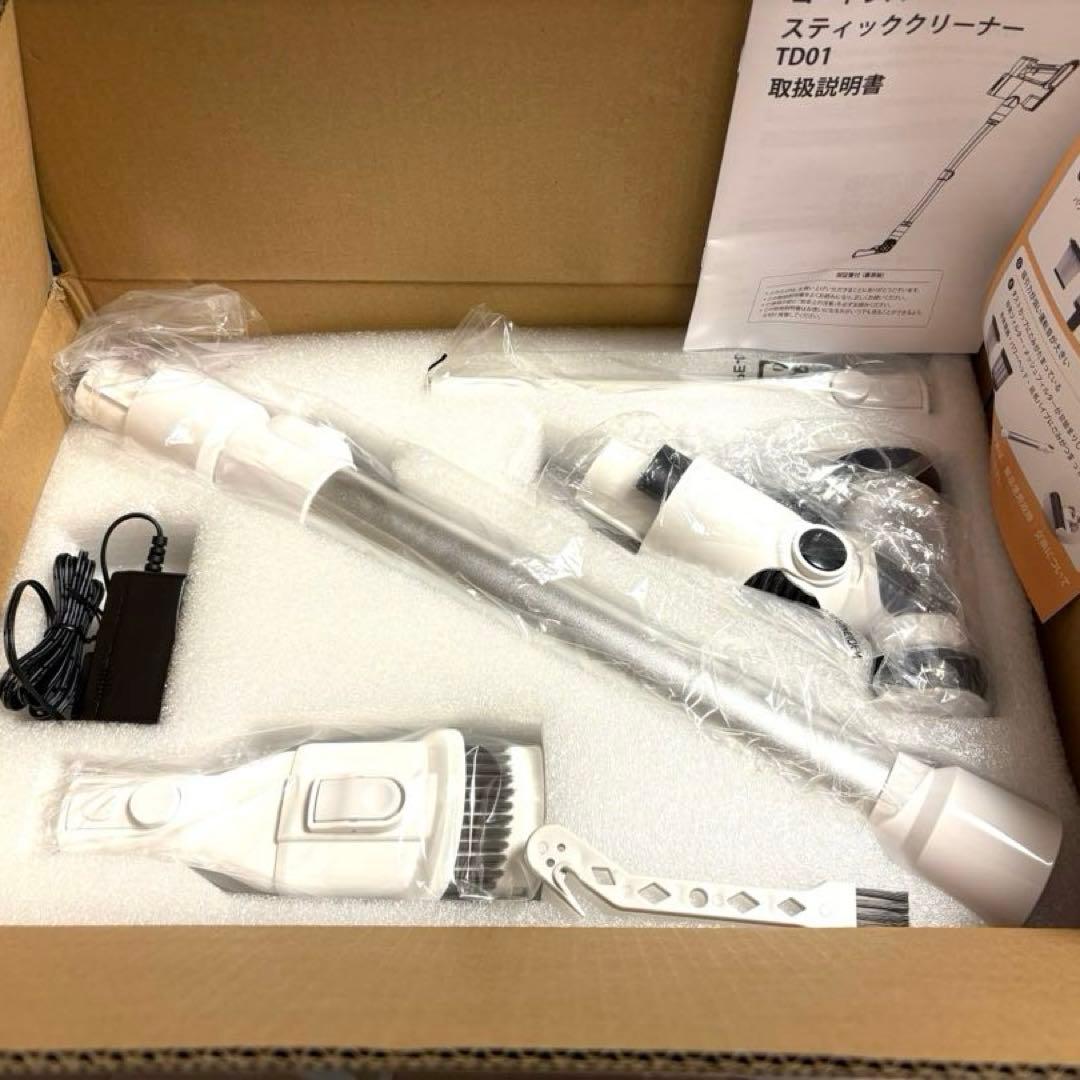 コードレス掃除機70Kpa強力自動式吸引力AI調整自立式グリーンLEDサイクロン