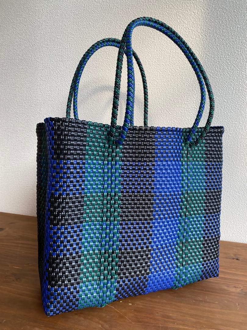 #G22-L2-Mサイズ　メキシコ　オアハカ　メルカドバッグ