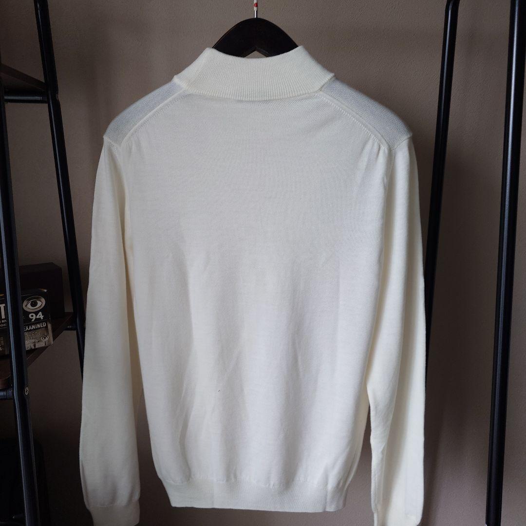 ZANONE 12Gメリノウールモックネックニット48 イタリア製