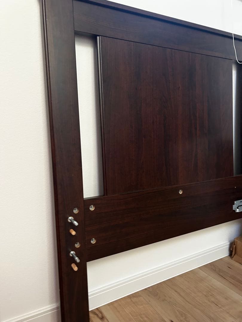 IKEA イケアダブルベッド　引き出し未開封