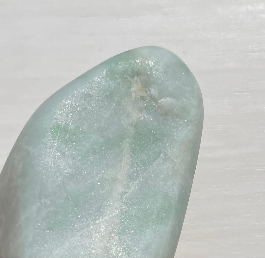 糸魚川翡翠 ヒスイ 66g 緑×白