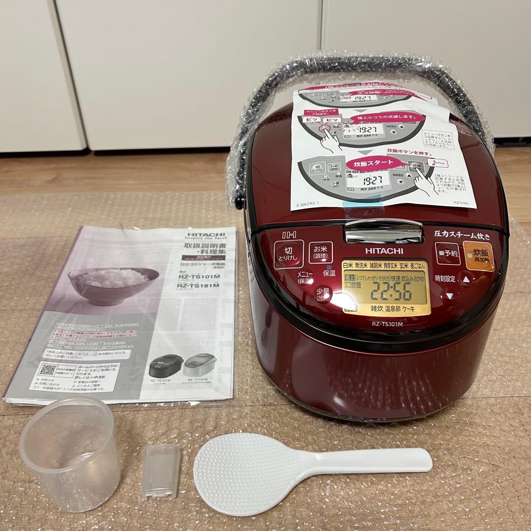 【新品未使用】日立 HITACHI 炊飯器 RZ-TS101M(5.5合)