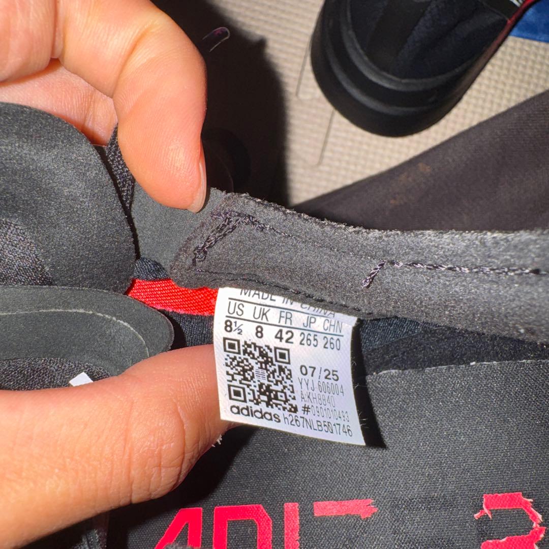 adidas Adizero Adios Pro 4 黒/赤26.5cm