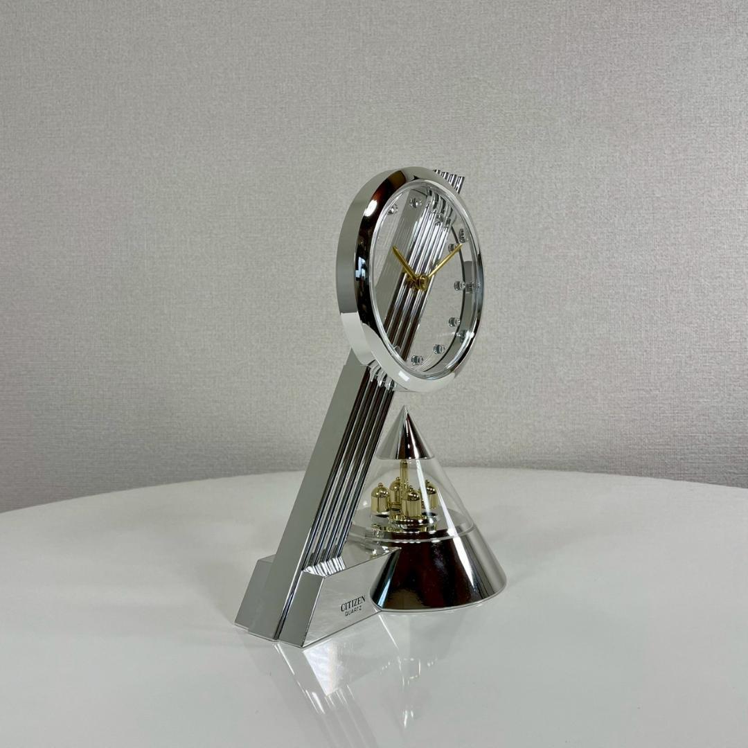80's シチズン CITIZEN テーブルクロック 置き時計 アールデコ