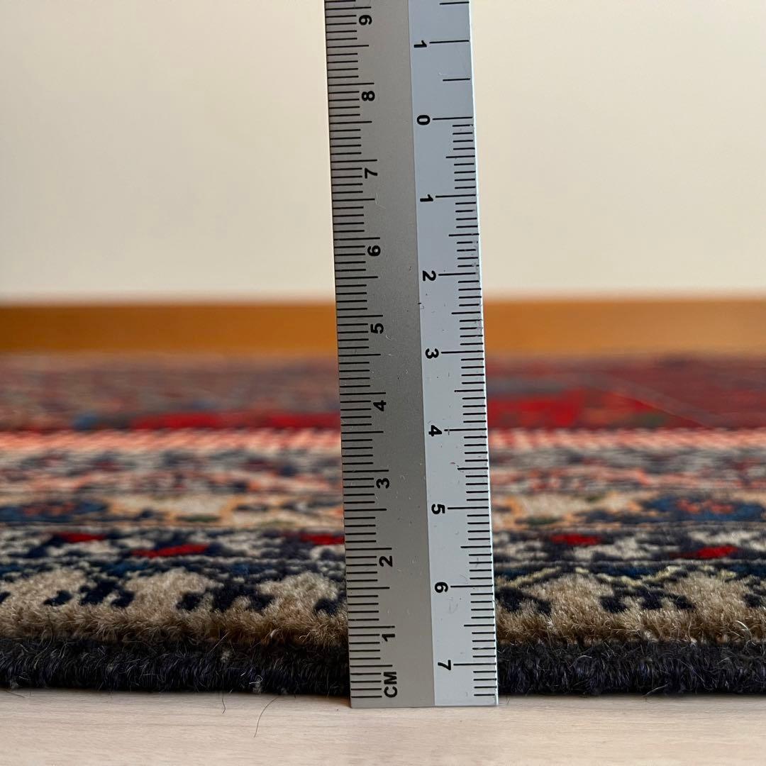 【新品未使用】アフガニスタン産 絨毯 ホジャロシュナイ メッカ