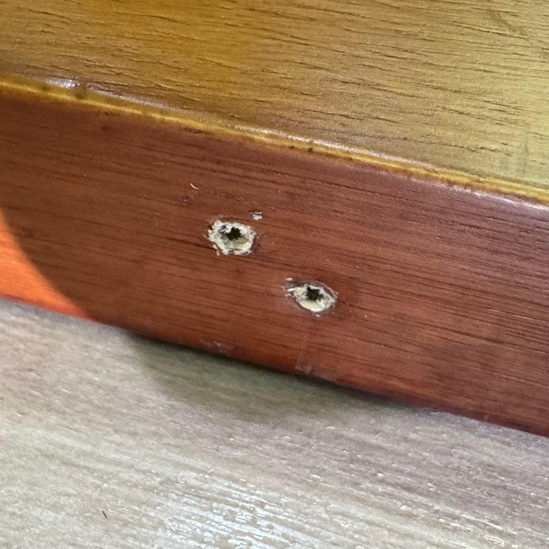 木製フレーム 壁掛け鏡