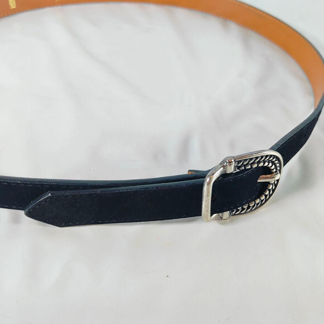 【極美品】MAISON BOINET　高級カーフスキンドレスベルト フランス製品