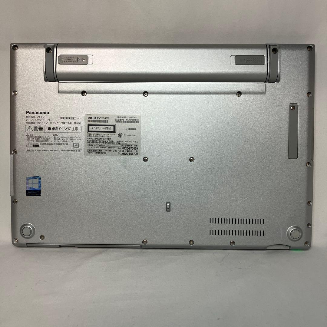 レッツノート LV9 i7 16GB 512GB 光学ドライブ バッテリー超優良