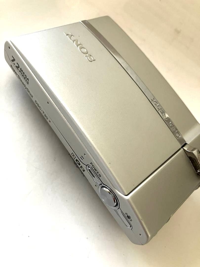 Sony Cyber-shot T30コンパクトデジタルカメラ【美品:説明書付】
