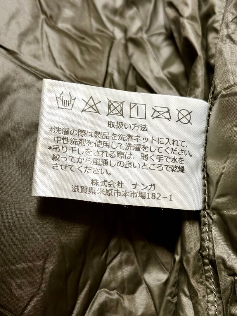NANGA ナンガ 460 オリジナルシュラフ レギュラー オリーブ