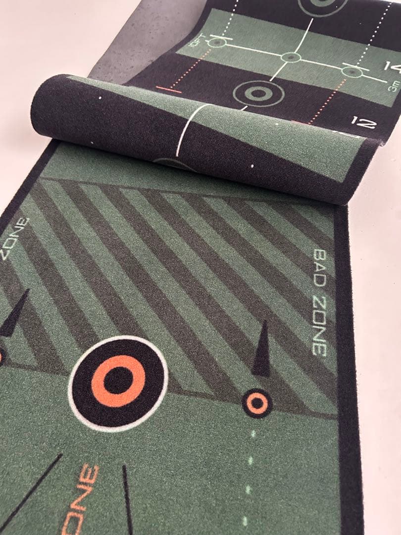 Wellputt ウェルパット ゴルフパターマット 4m 中古 練習用マット