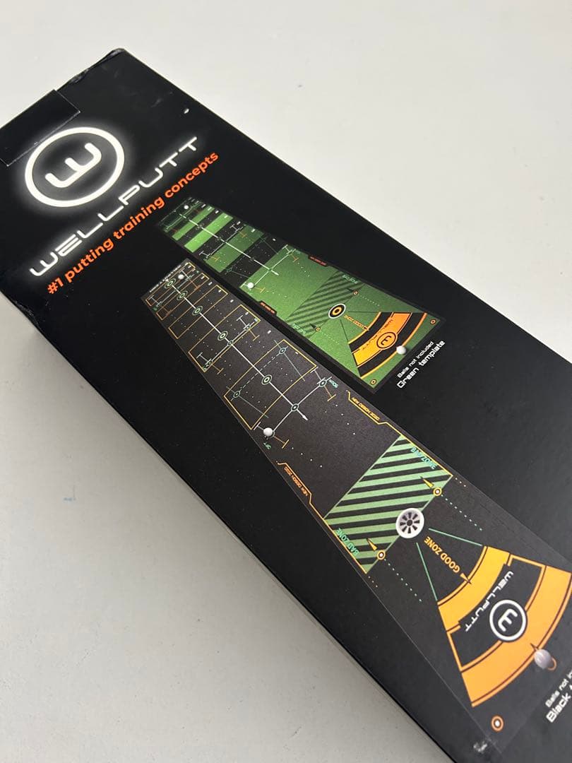 Wellputt ウェルパット ゴルフパターマット 4m 中古 練習用マット