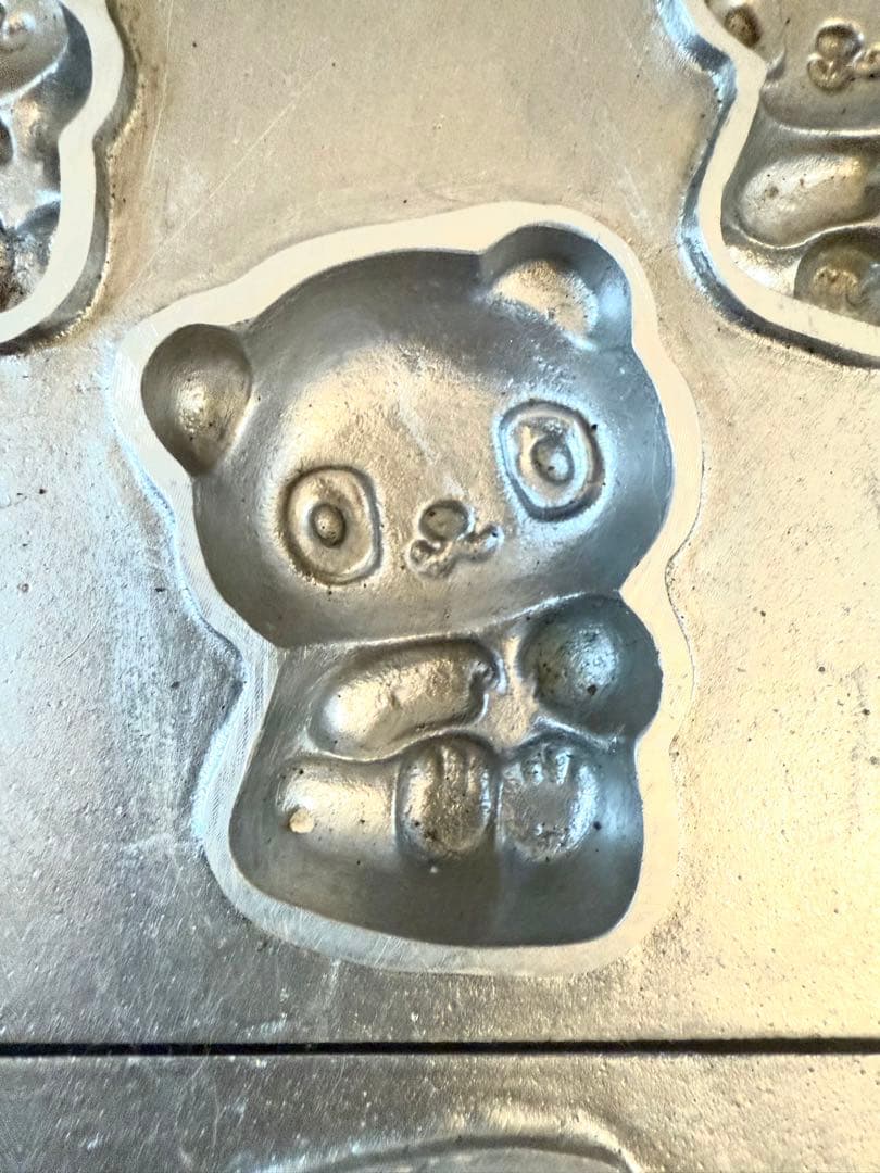 【美品】蜜元研究所 パンダ焼き ベベパンダ 業務用　(たい焼き燃板変更可能)