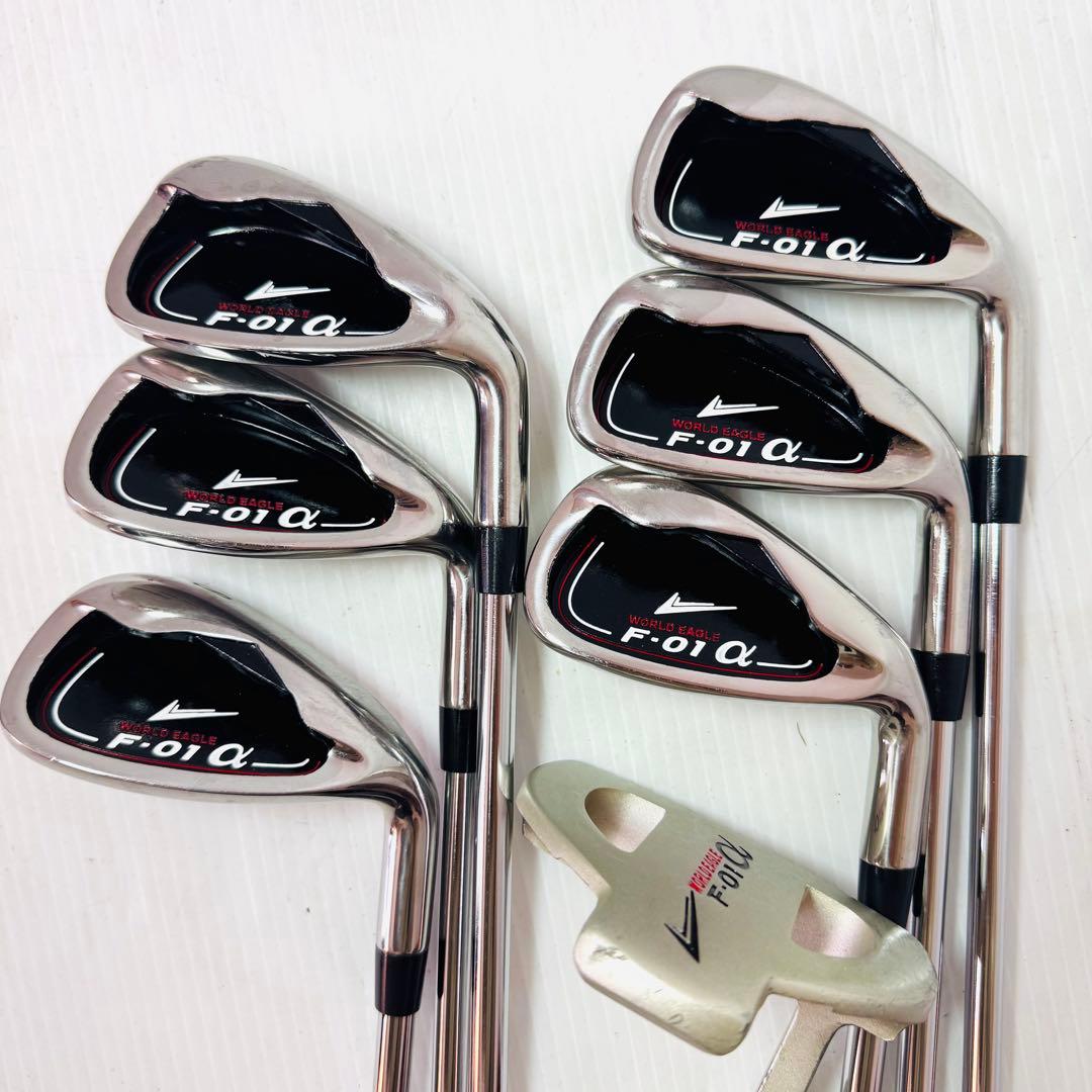 【美品】ワールドイーグル　F-01α ツアーステージ　ゴルフセット10本セット