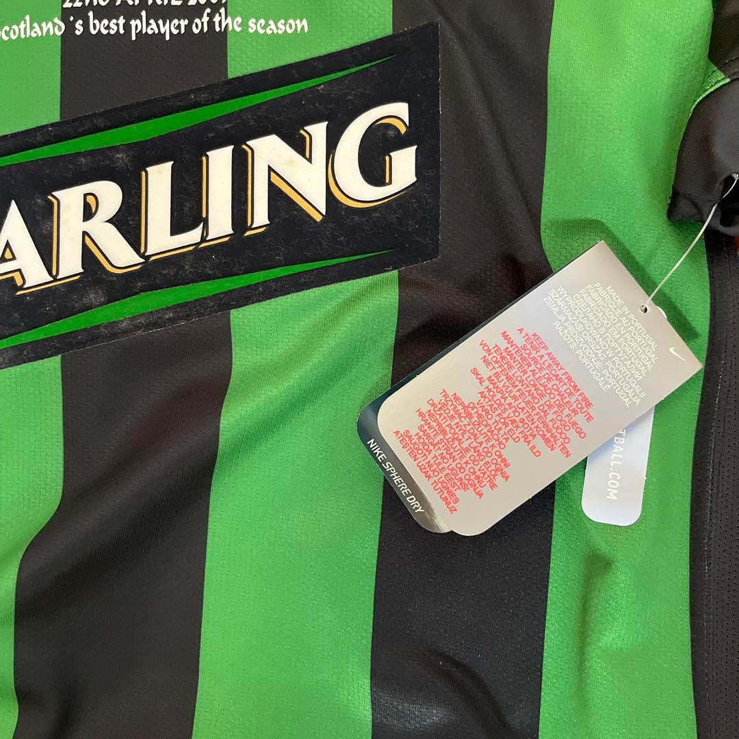 中村俊輔　セルティック　アウェイ　ユニフォーム