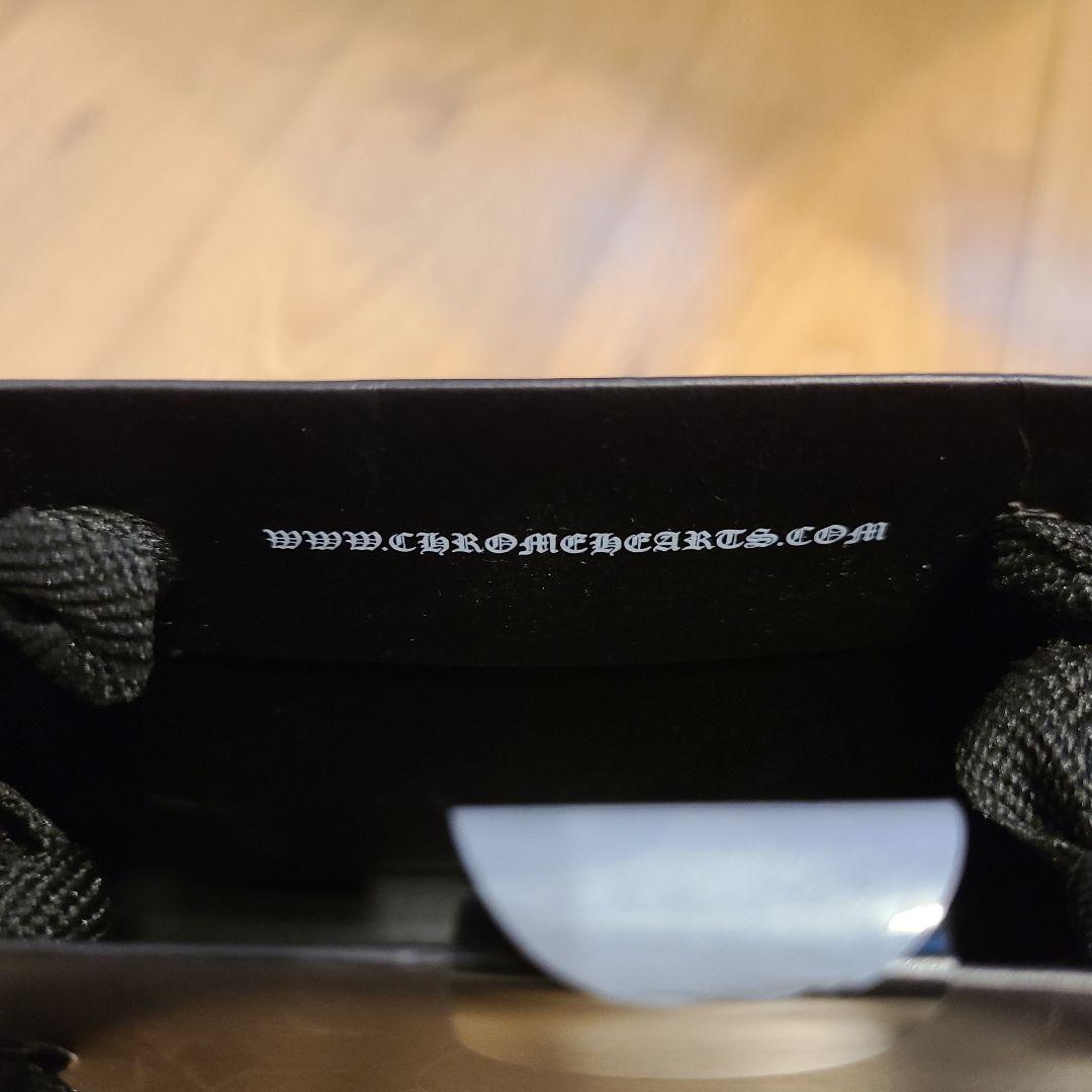 N*ア様 クロムハーツ Wベルトループ スターボタン ブラック レザー　別売リン