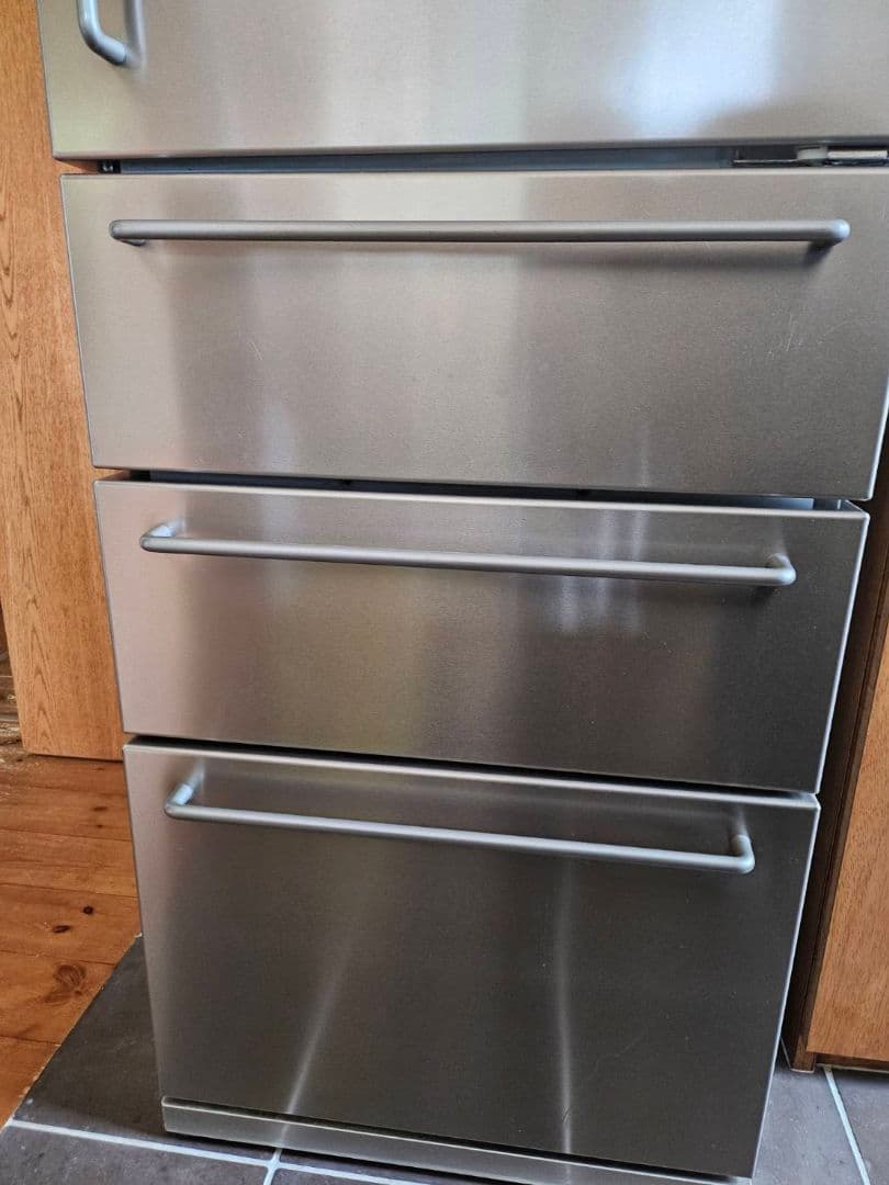 無印良品　ステンレス　冷蔵庫　355L