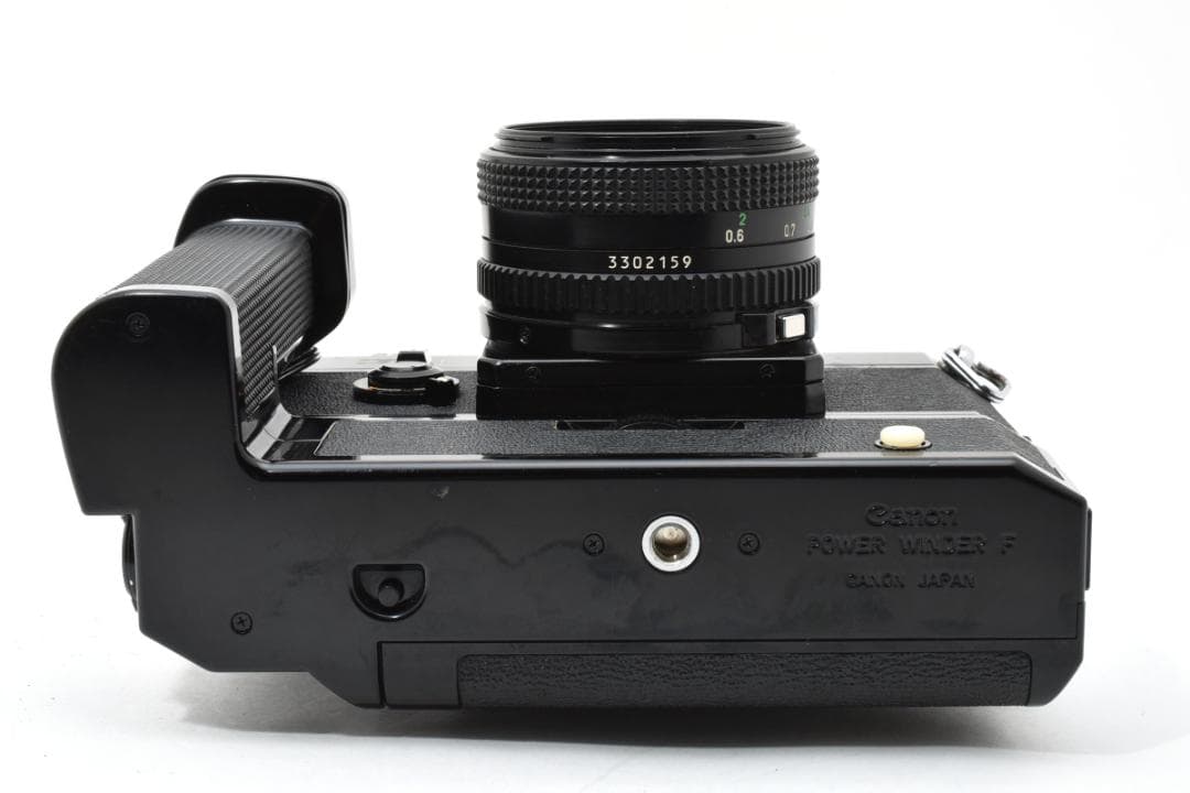 キャノン F-1前期 モータードライブ付き 50mm F1.8レンズセット