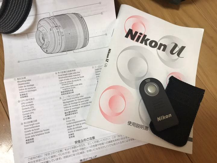 一眼レフカメラ  AF Zoom Nikon 28-80㎜ f/3.3-5.5g