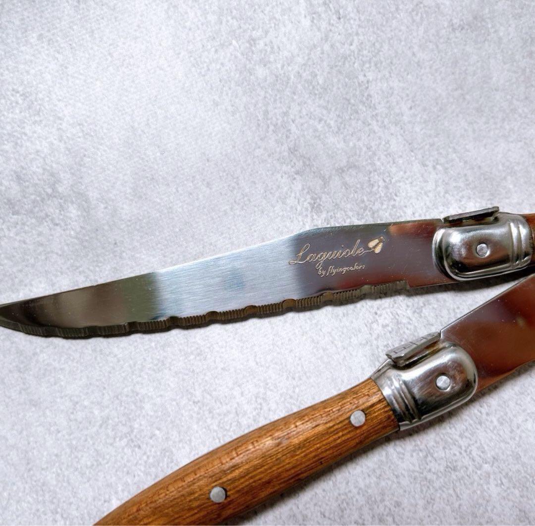 LAGUIOLE ラギオール カトラリー（ナイフ/フォーク/スプーン）6本セット