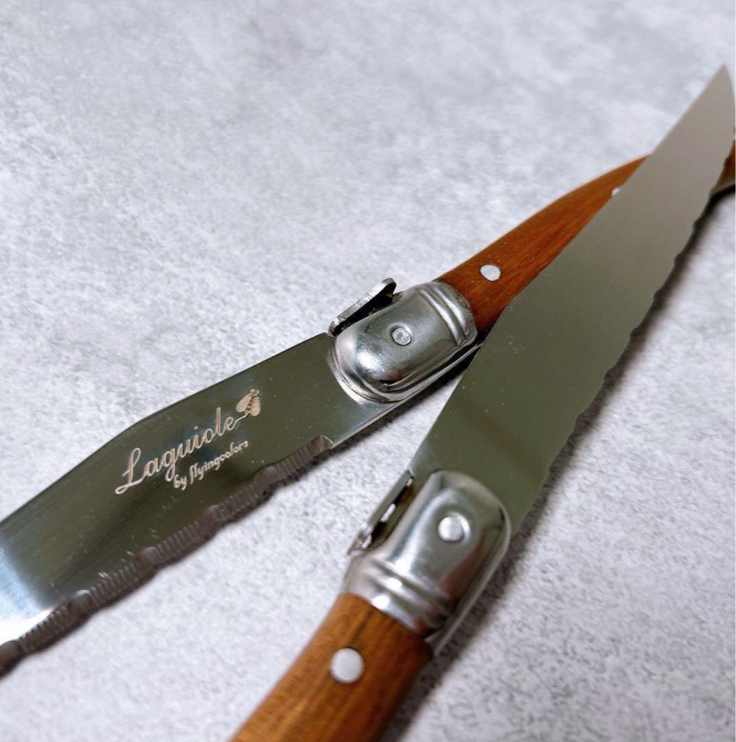 LAGUIOLE ラギオール カトラリー（ナイフ/フォーク/スプーン）6本セット