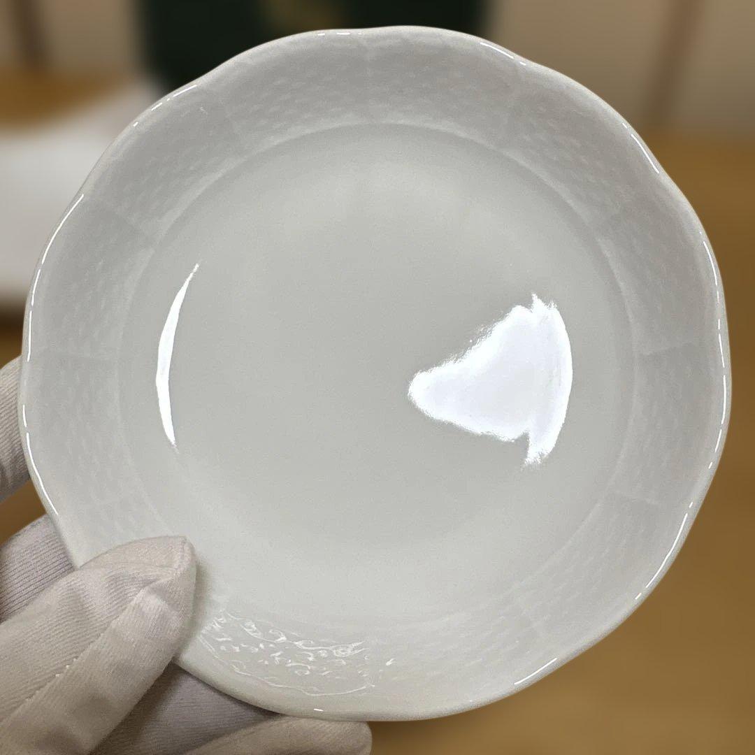 リチャードジノリ　ベッキオホワイト　ディッシュラウンド　6枚セット