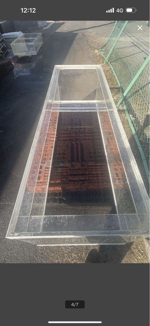 約1700600600 アクリル水槽　送料こみ