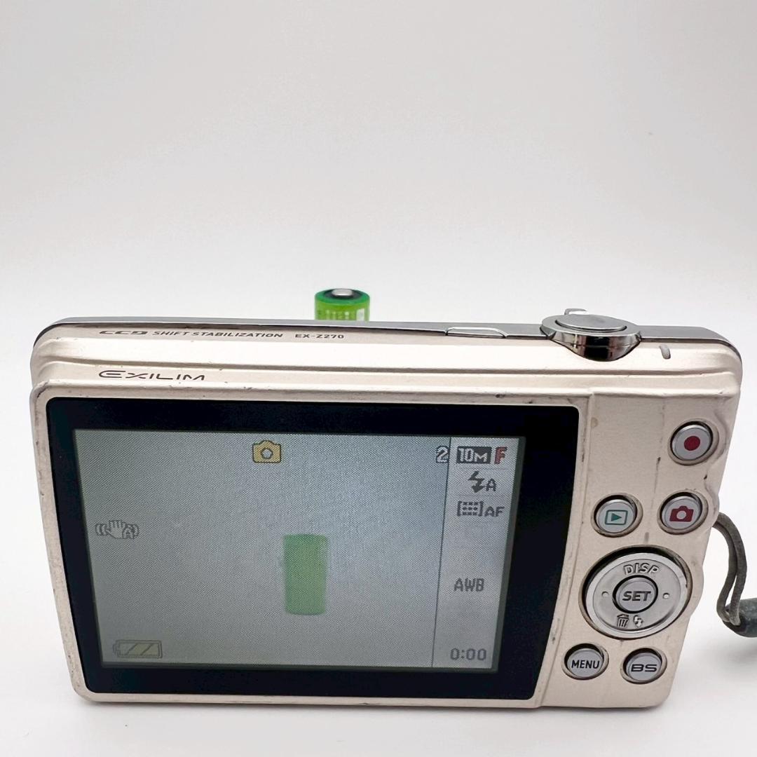 【動作品】CASIO EXILIM EX-Z270 コンデジ 動作確認済