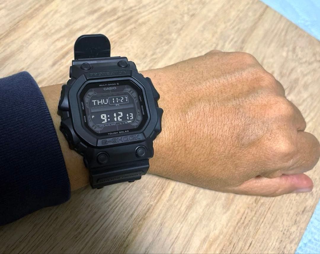 な*る様 【ひたすらゴツい！ビッグフェイスG-SHOCK】GXW-56BB反転液